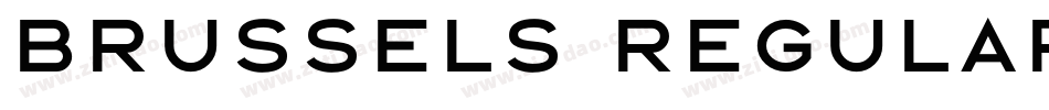 Brussels Regular字体转换